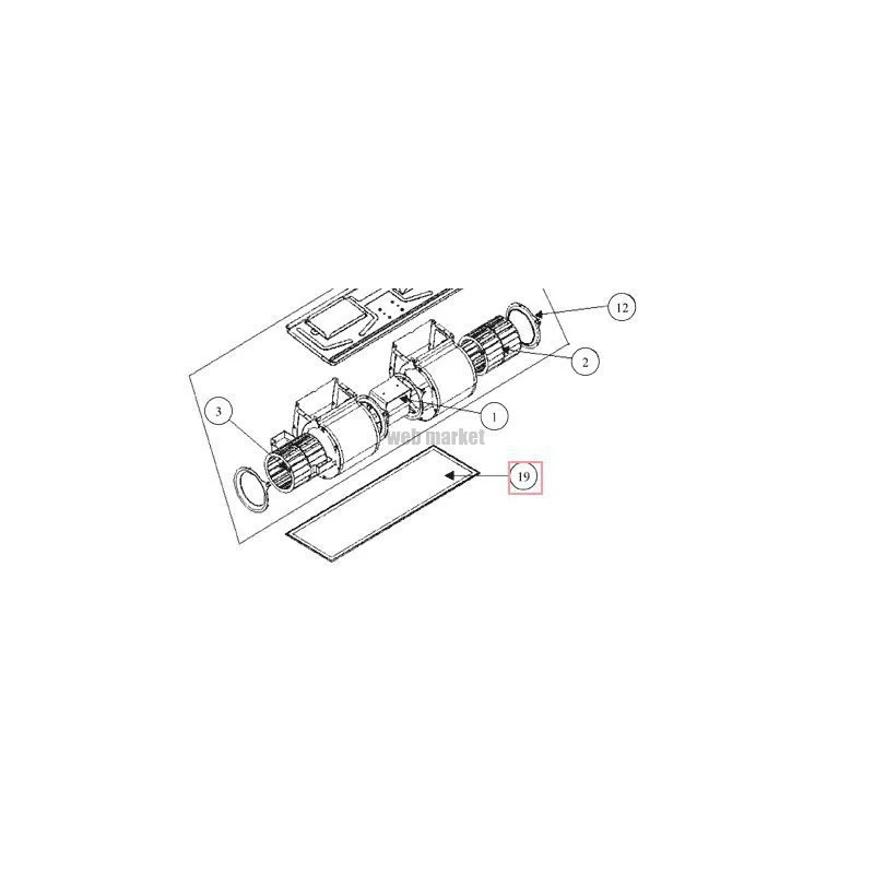 FILTRE A AIR FWV03C-Daikin