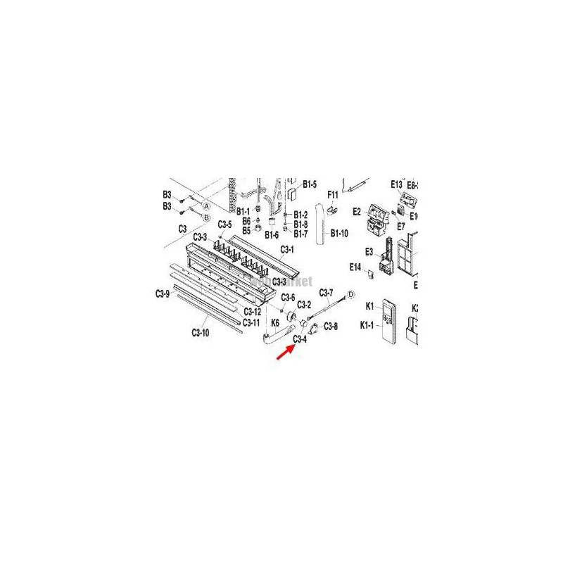 MOTEUR DE BALAYAGE 4P191706-1-Daikin
