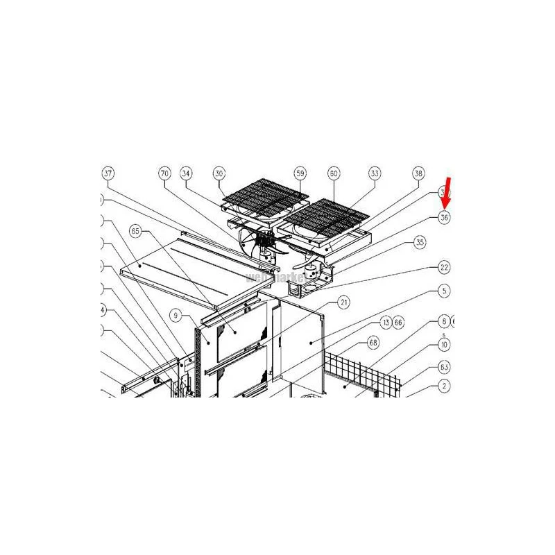 MOTEUR VENTIL R03039033225-Daikin