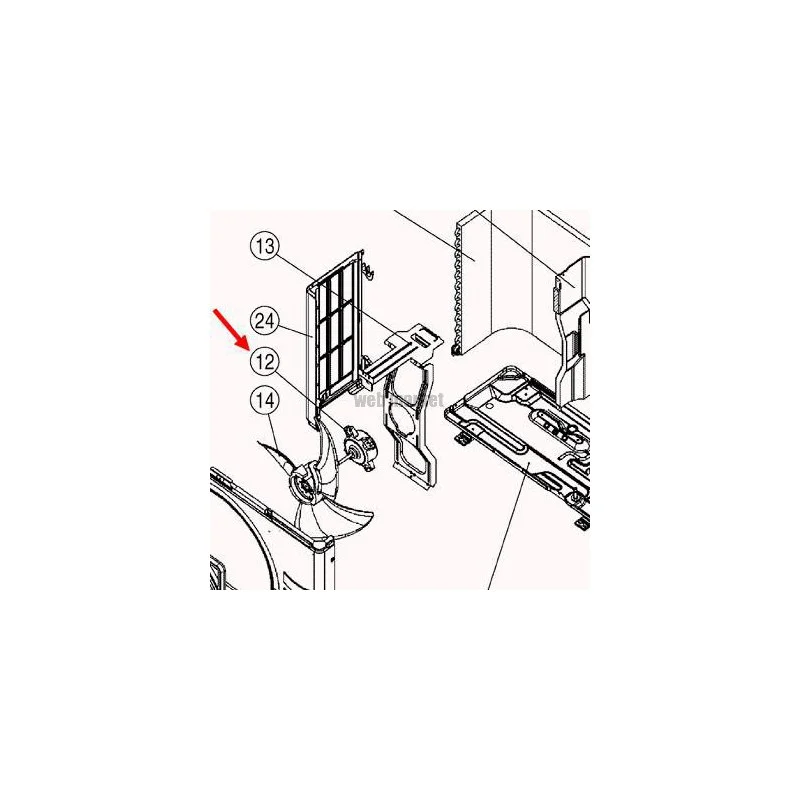 MOTEUR VENTIL R03039034964-Daikin