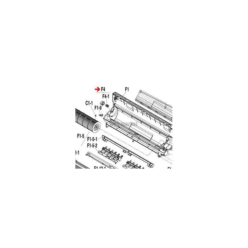 PALLIER DE VENTILATION 4P181617-3-Daikin