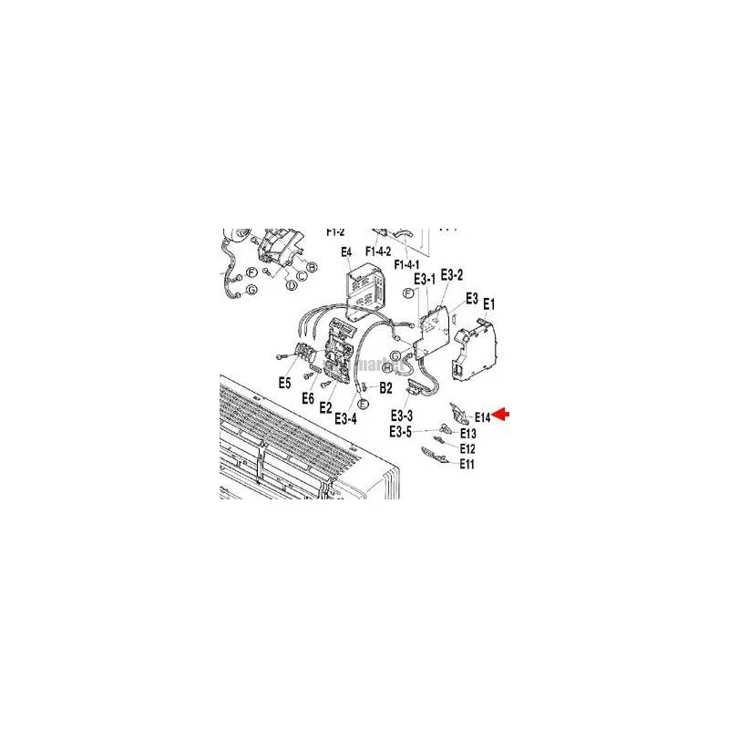 PLAQUE DE SUPPORT FTX25J-Daikin