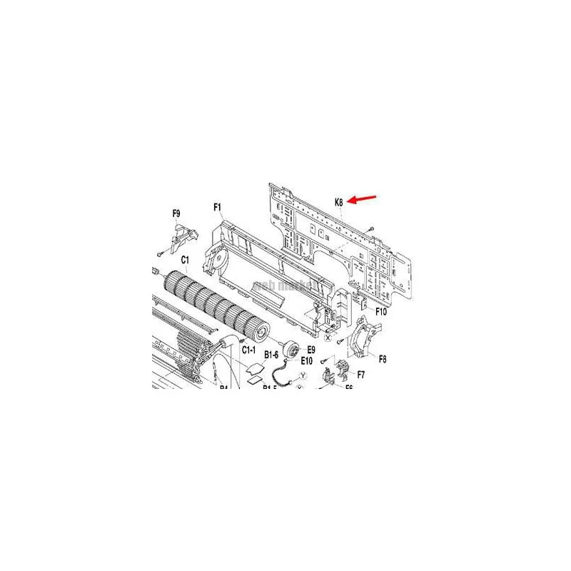 PLAQUE FIXATION EX1597273 FTX(K)S20-35D-Daikin