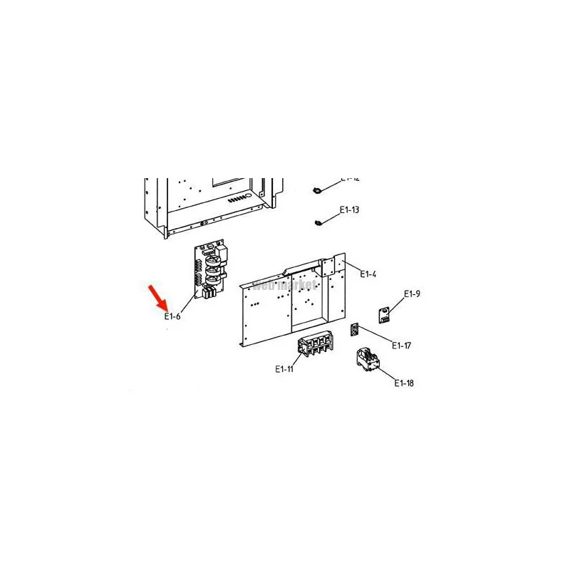 R* PLATINE FN354-H-1 2P165401-1-Daikin