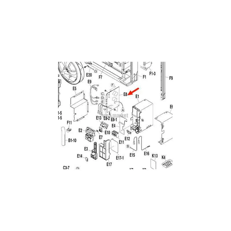 PLATINE 2F009966-1-Daikin