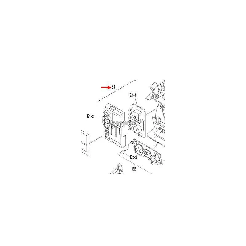 PLATINE RECEPTION BRC7D 4P086116-1-Daikin