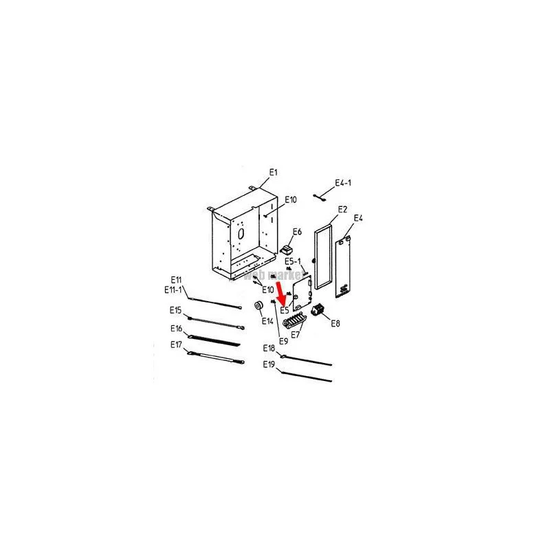 PLATINE PC0719-1 2P207230-1-Daikin