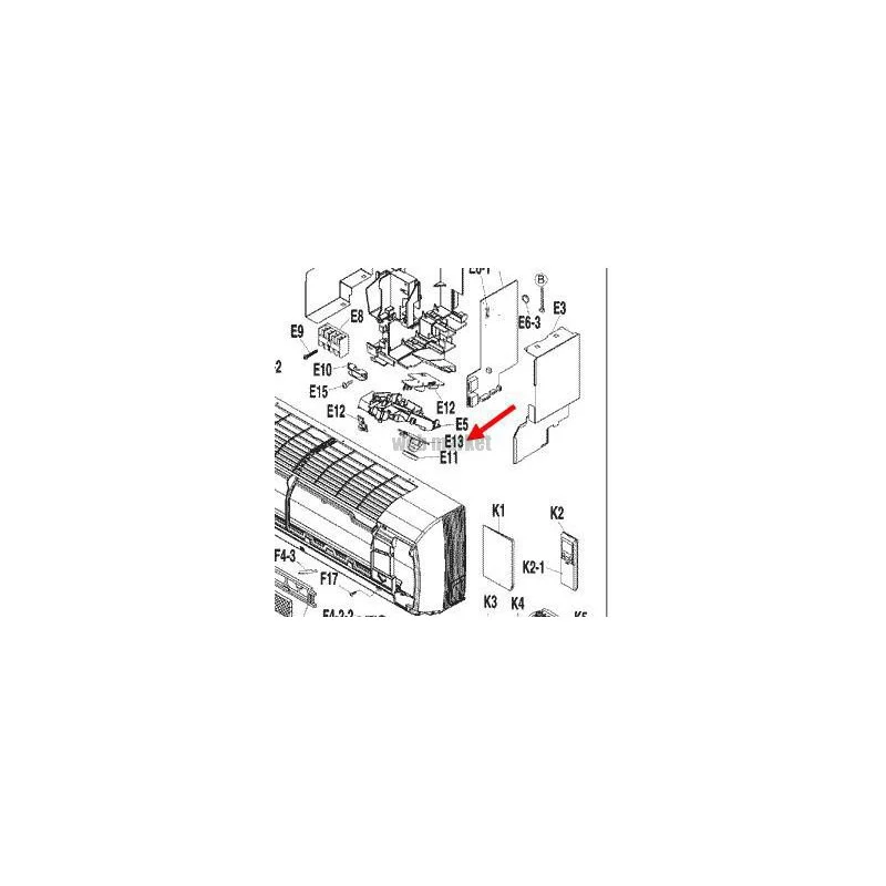 RECEPTEUR IR 1840061-Daikin