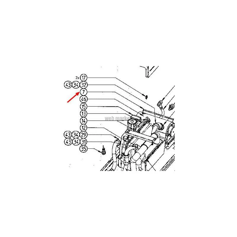 RESISTANCE ELECTRIQUE 3V3-Daikin