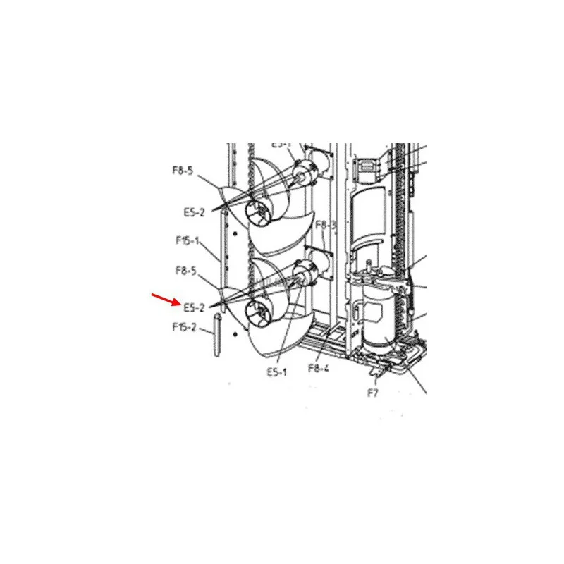 SILENT BLOC MOTEUR VENTIL-Daikin
