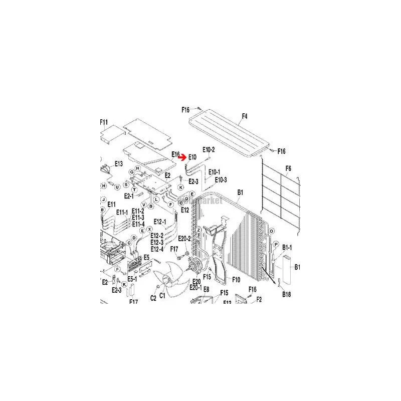 ENSEMBLE SONDES R1-2-3T 4P076231-1-Daikin