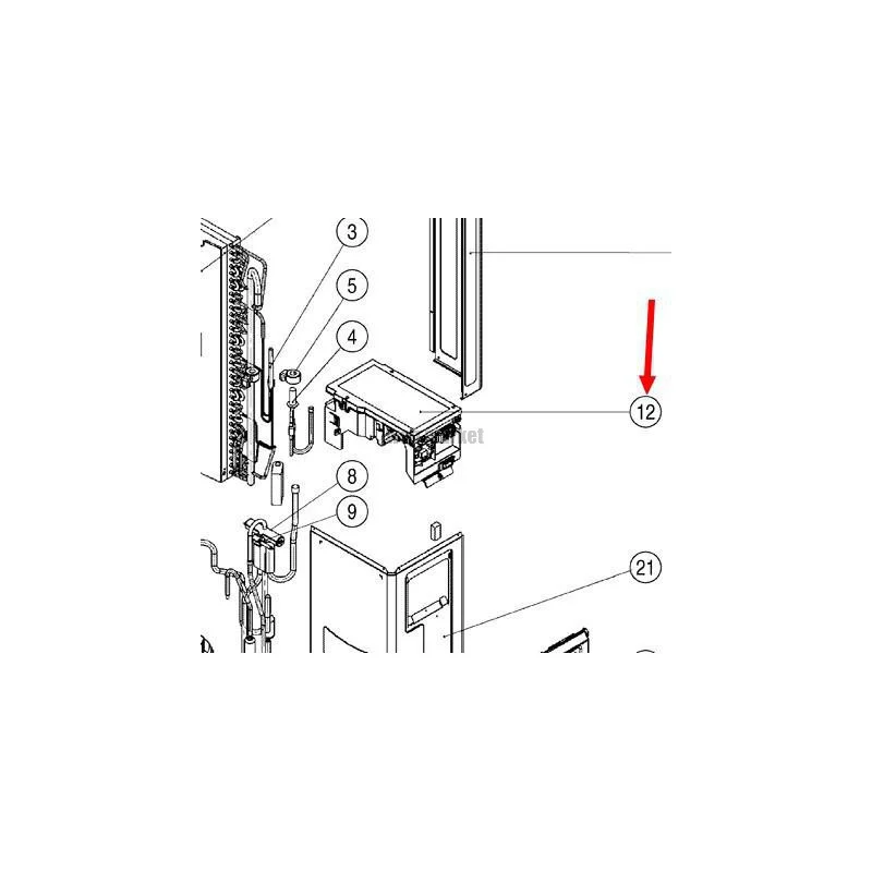 SONDE TEMPERATURE R50139034204-Daikin