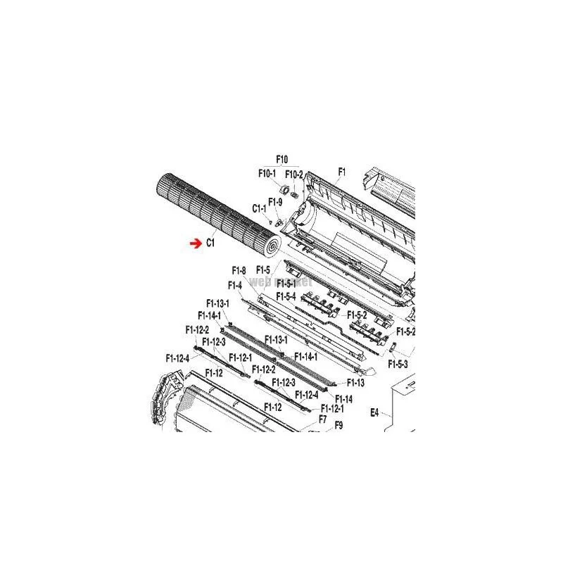 TURBINE DE VENTILATION 2P204933-1-Daikin