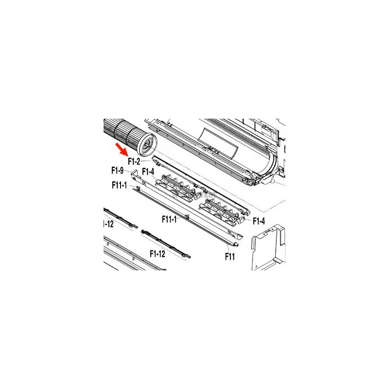 FRONT STABILIZER 1P291149-1-Daikin