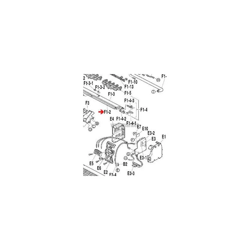 VOLET DE BALAYAGE SUP FTY(N)25-35D-Daikin