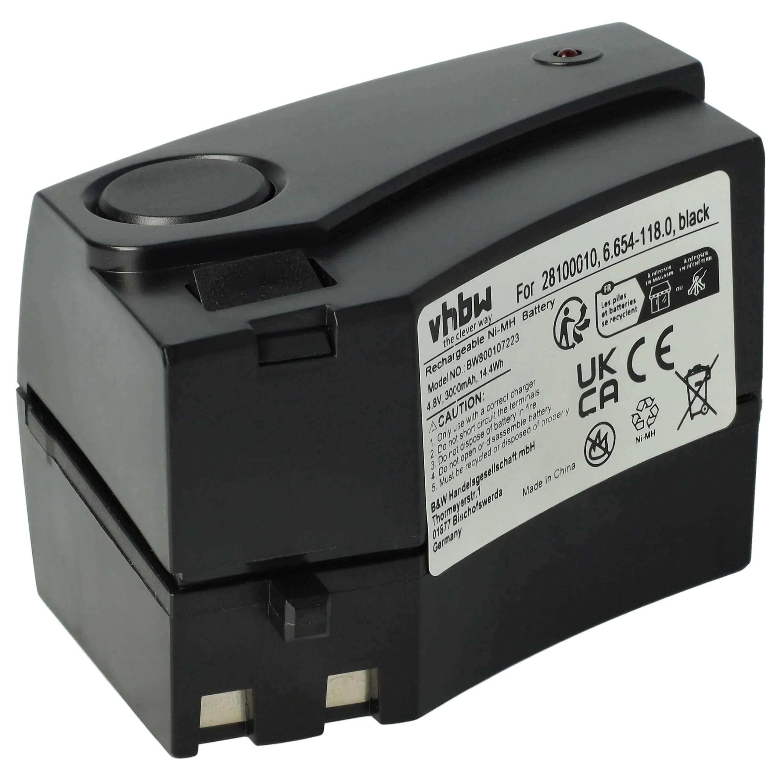 Batterie pour aspirateur Kärcher KB 5, K65 Plus, K55 Pet - 3000mAh