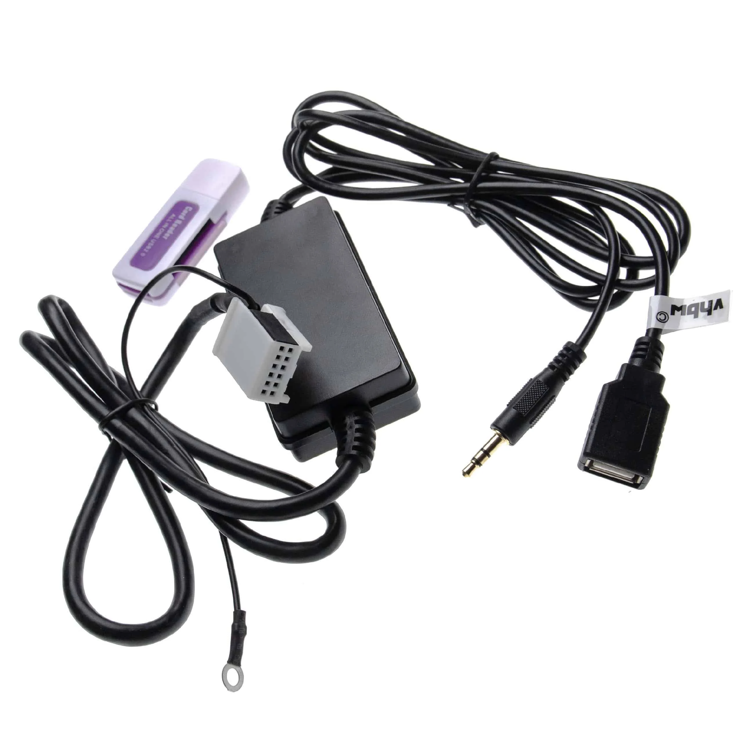 Adapteur audio AUX pour auto radio Audi, Seat, Skoda, VW BNS 5.0 Audi et autres – 9,5cm - Câbles et adaptateurs