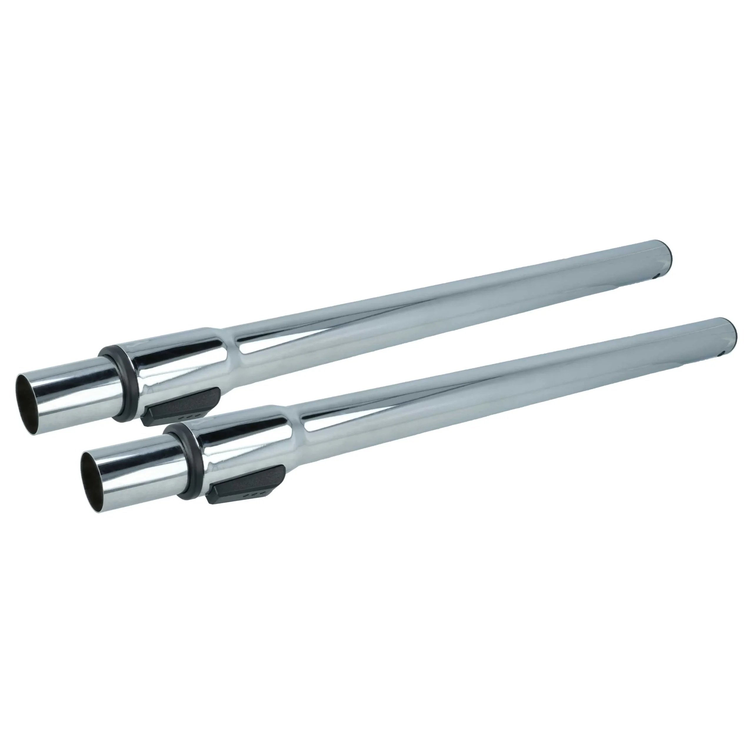 2x Tube télescopique d'aspirateur remplace Kärcher 6.903-524.0, 6.902-066.3 pour Moulinex - 58-96cm, chromé