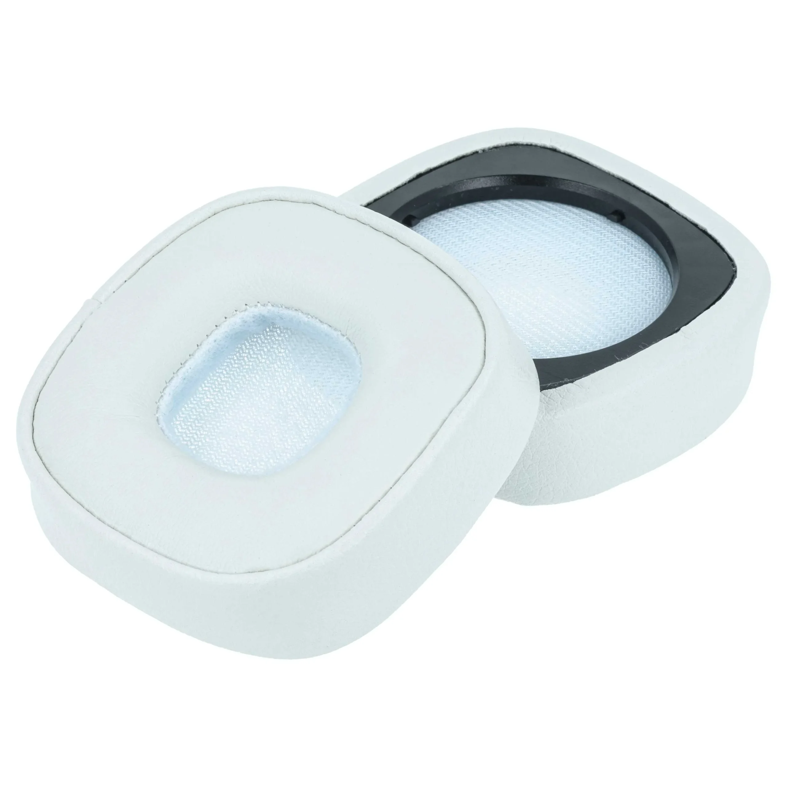 2x Coussinets d'oreille pour casques écouteurs Marshall Major III - blanc
