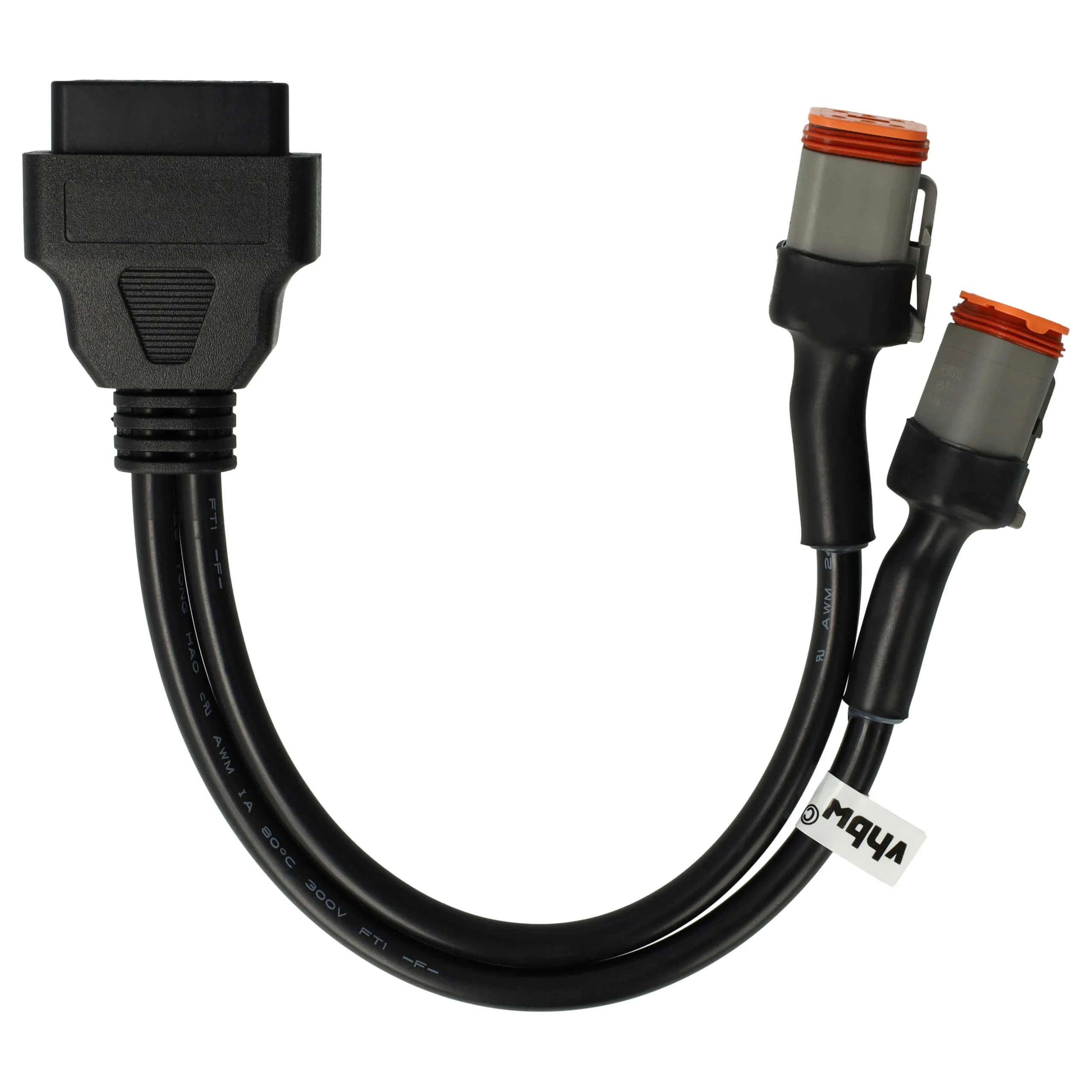 Adaptateur OBD2 4 pin, 6 broches vers OBD2 16 pin pour moto Harley Davidson - Câbles et adaptateurs