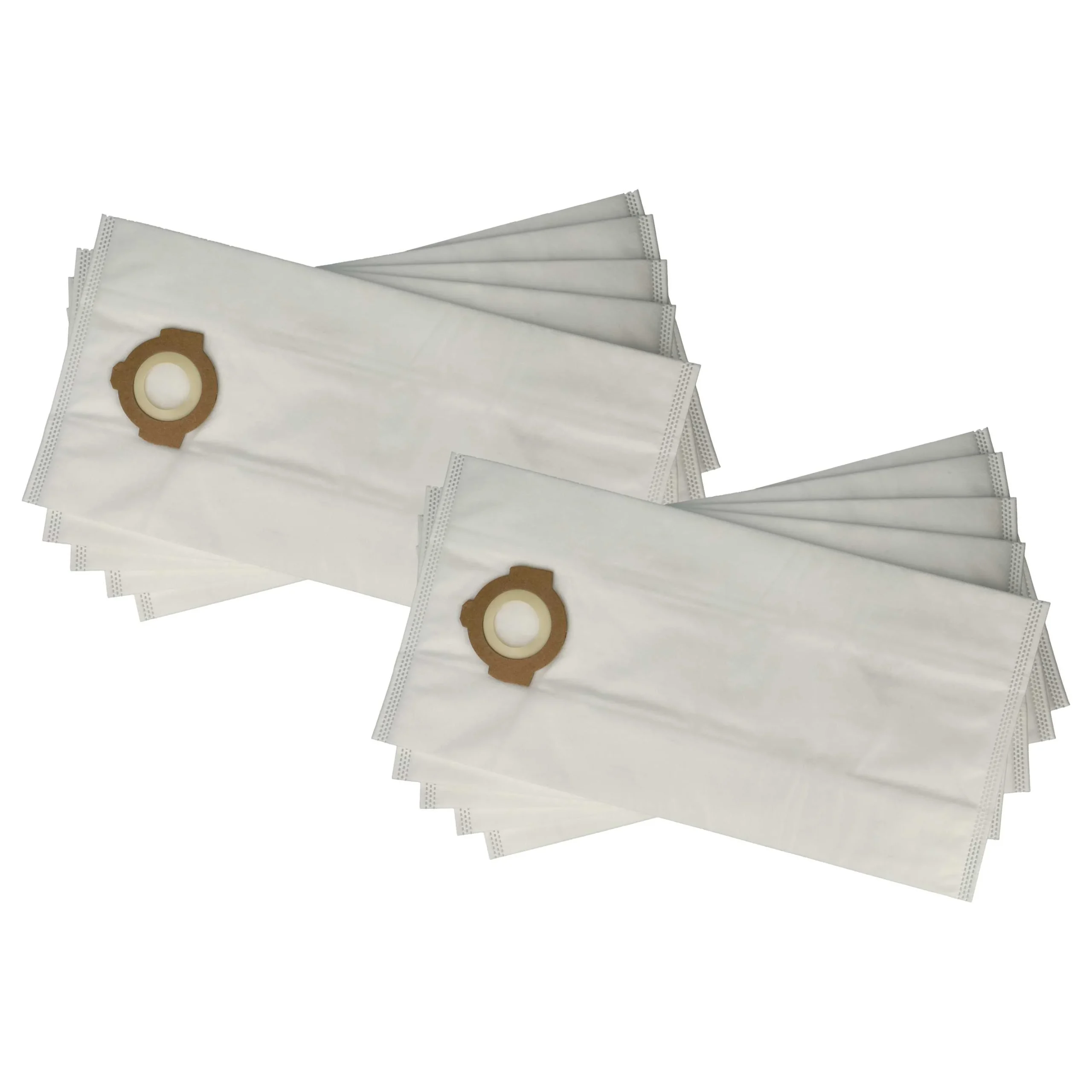 10x Sac remplace Milwaukee 4058546360443, 4932478762 pour aspirateur Milwaukee - microfibre non tissée