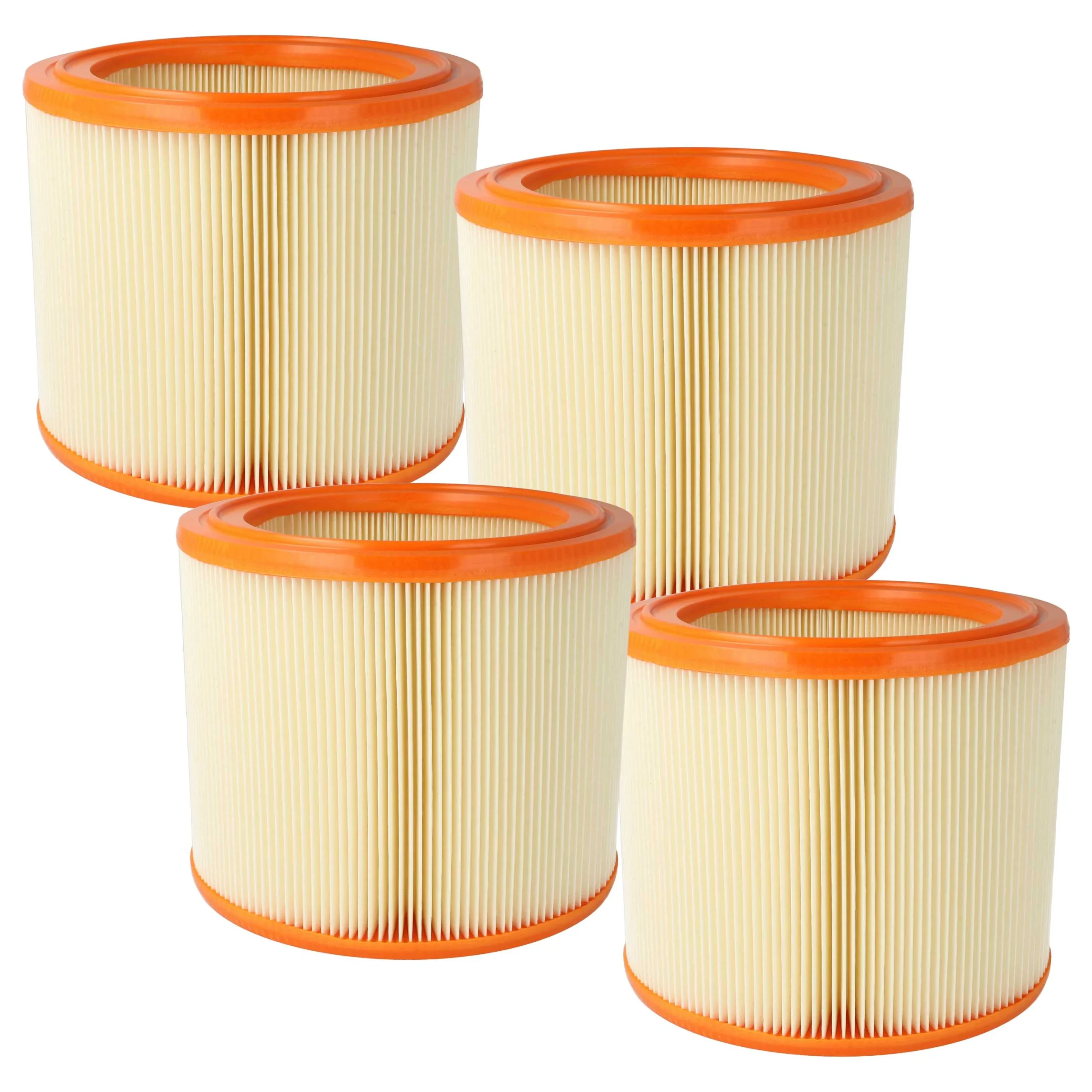 4x Filtre remplace ALTO/WAP/Nilfisk 60077 pour aspirateur - filtre à lamelles