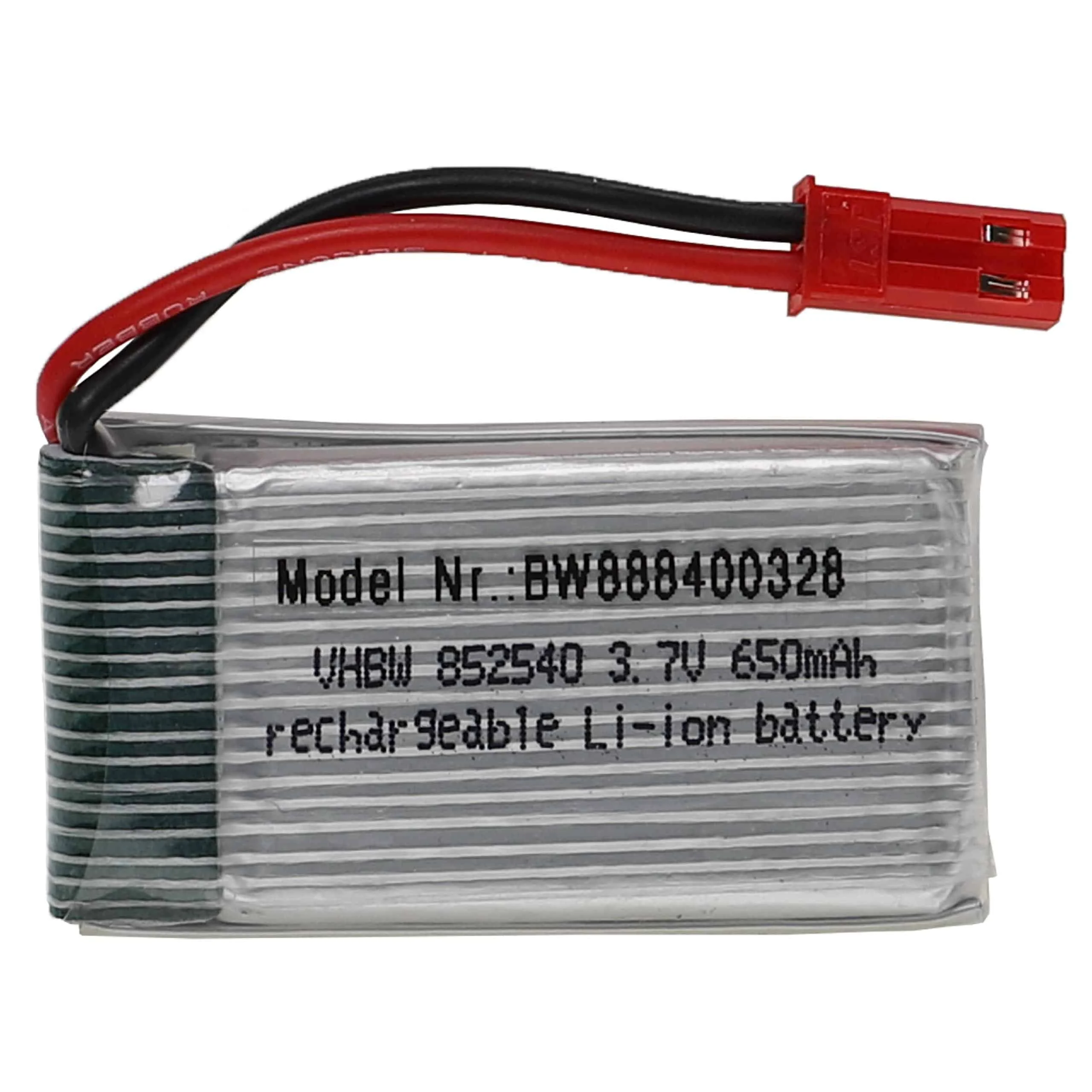 Batterie modèle radio-télécommandé - 650mAh 3,7V Li-polymère, BEC