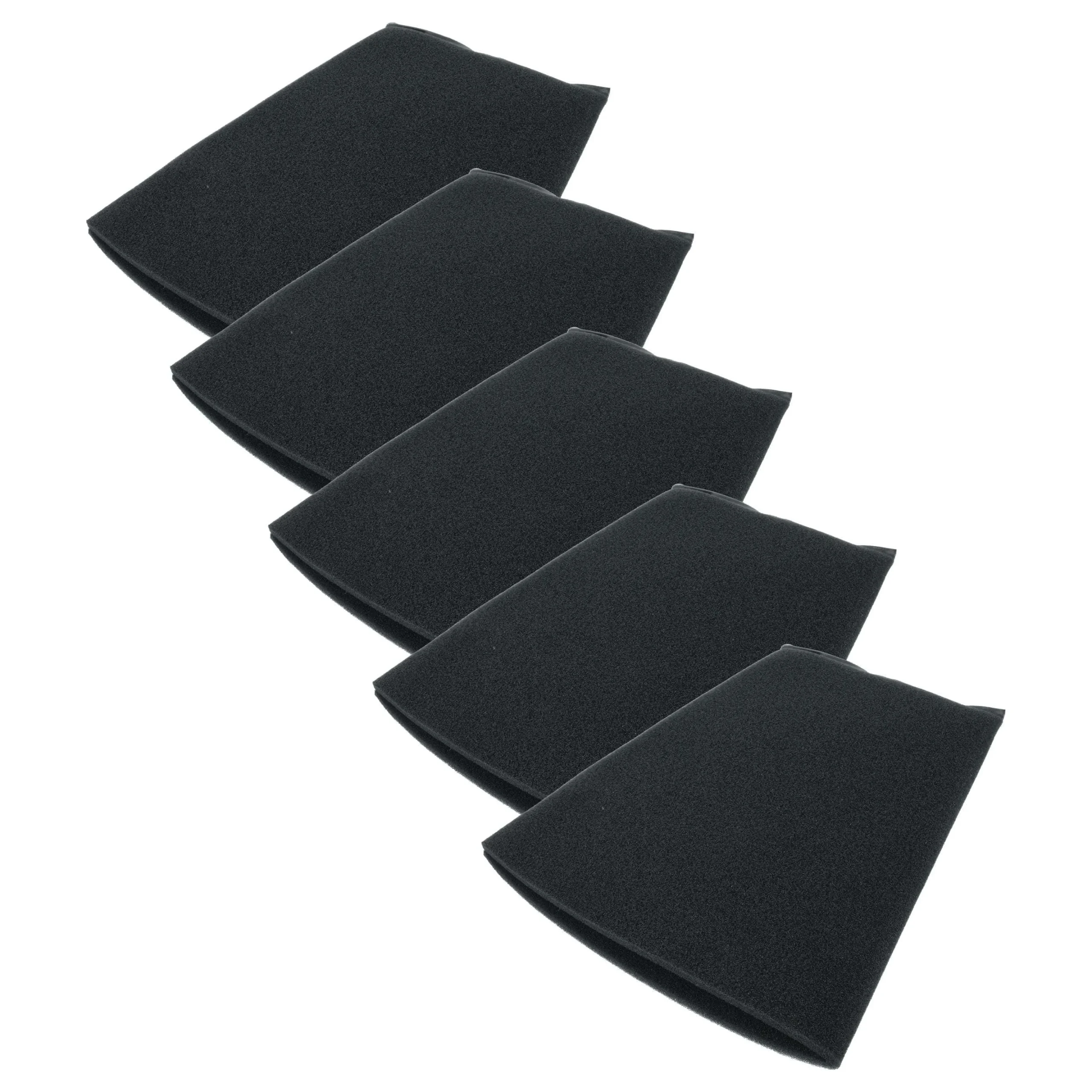 5x Filtre remplace Thomas 195092 pour aspirateur - filtre en mousse