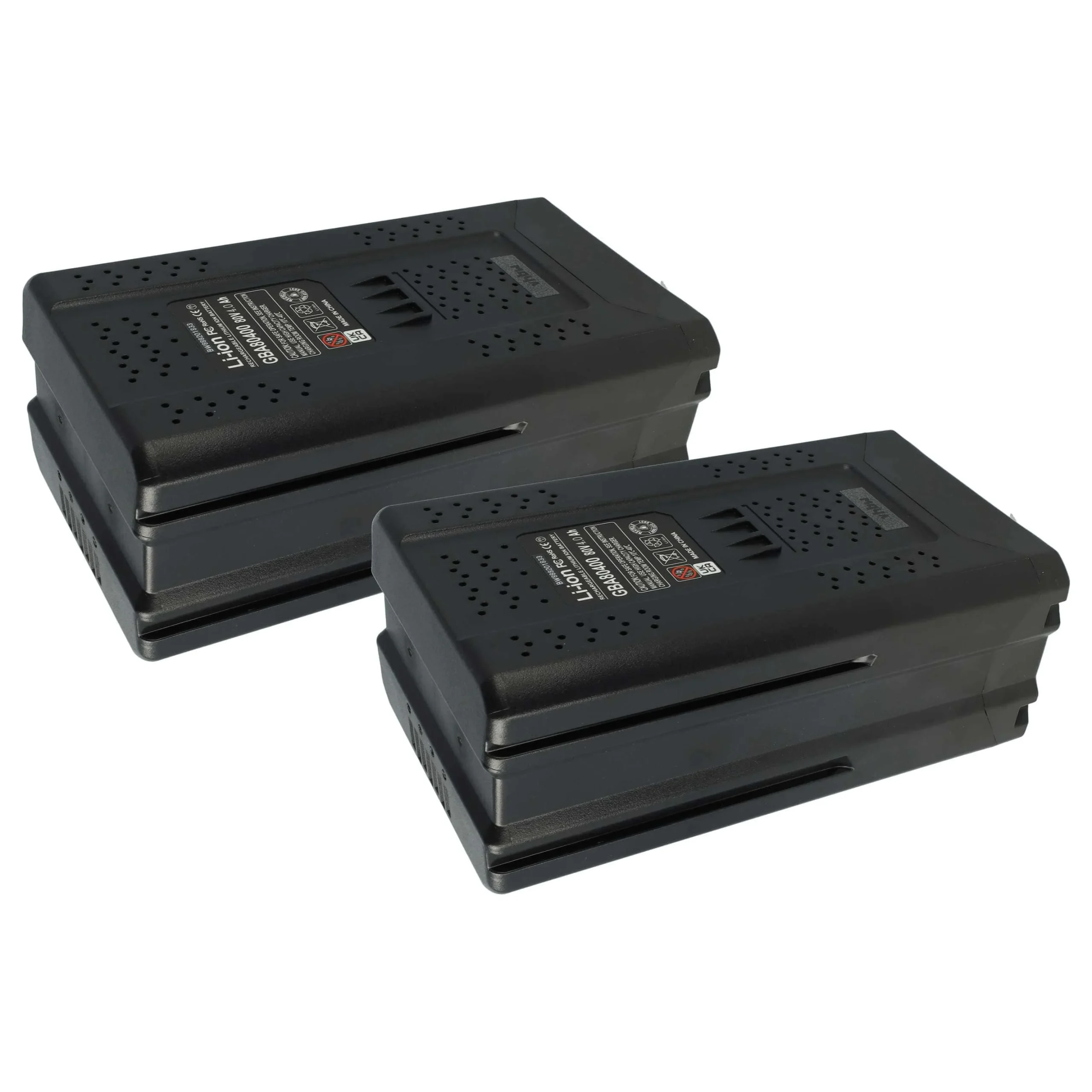 2x Batteries remplace Greenworks 2901307, 2901302, 2901207 pour outil de jardinage - 4000mAh 80V Li-ion