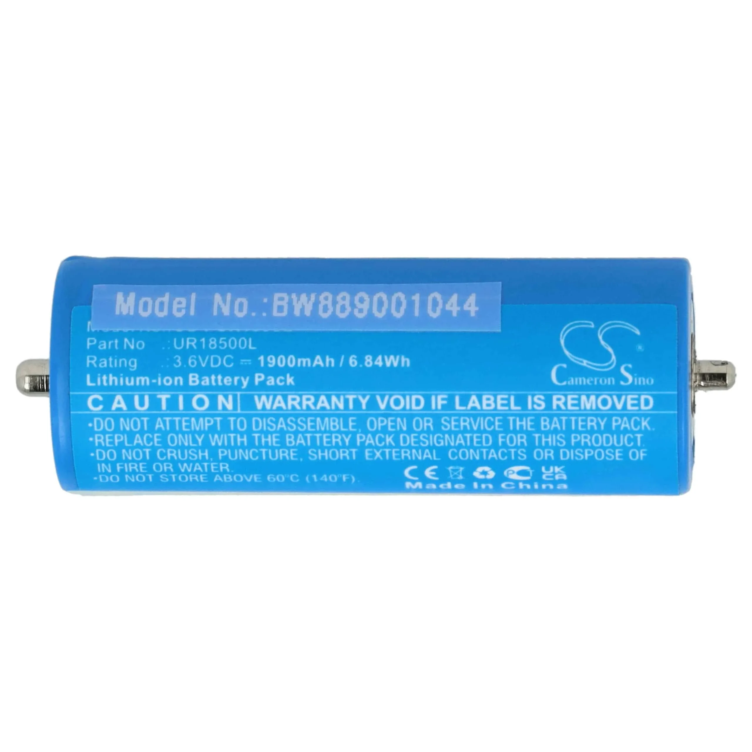 Batterie remplace Braun 67030924, 6703925, 3018765, 67030925, 67030625 - 1900mAh 3,6V Li-ion, 1x cellules
