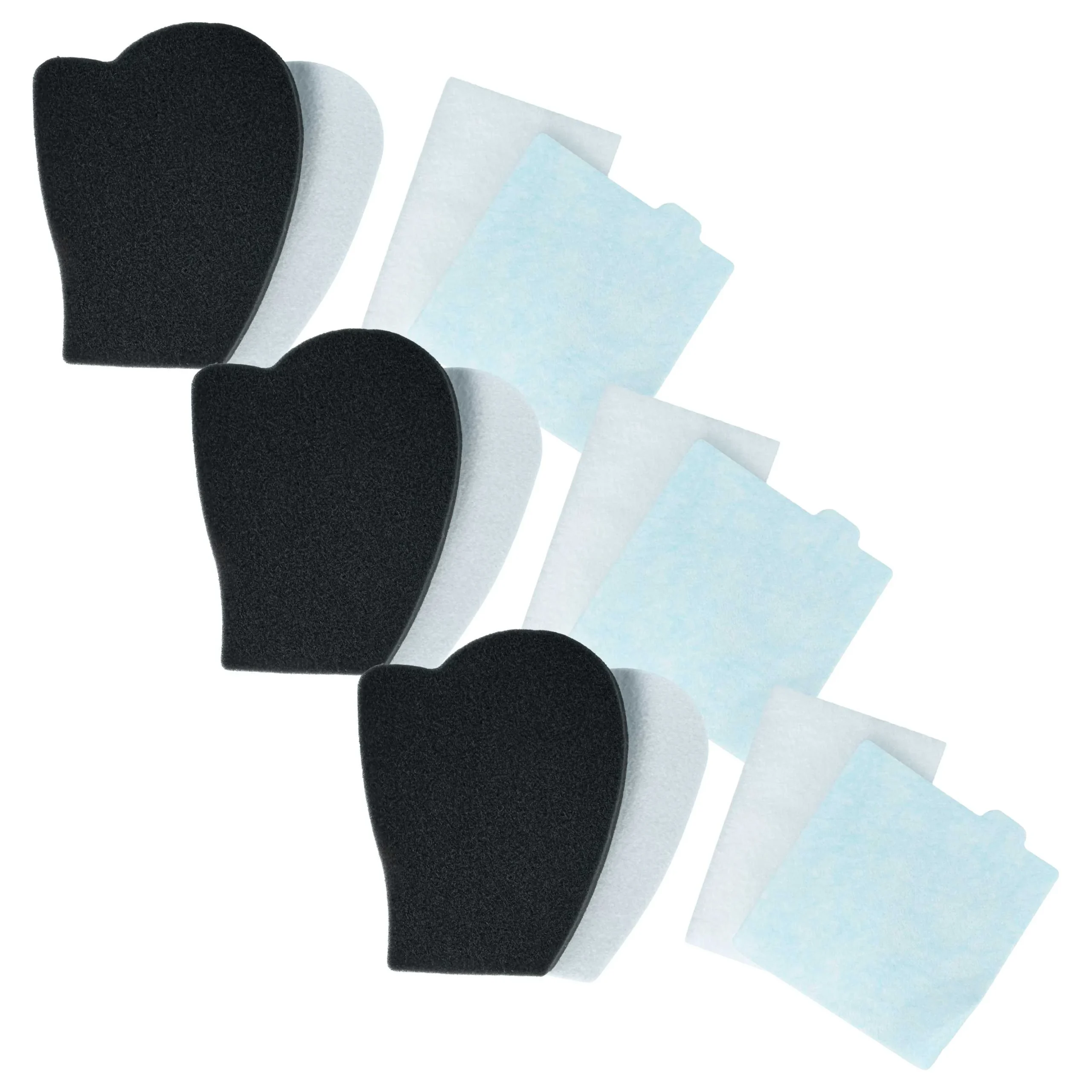 12x Filtres remplace AEG AEF04, 9001950683 pour aspirateur Electrolux - Accessoires pour aspirateur