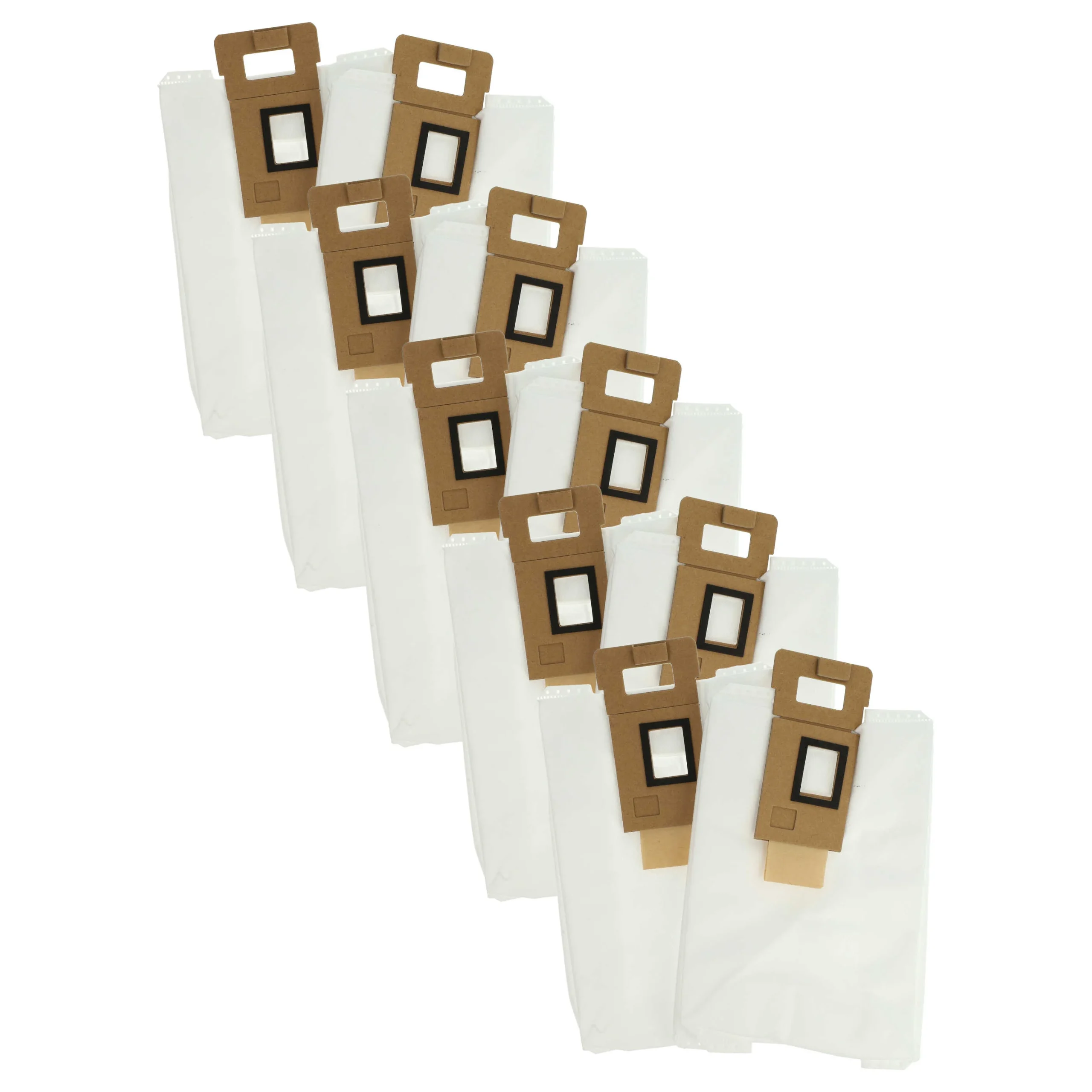 10x Sac pour robot aspirateur Roborock S7, S7 Plus, T7S, T7S Plus - microfibre non tissée
