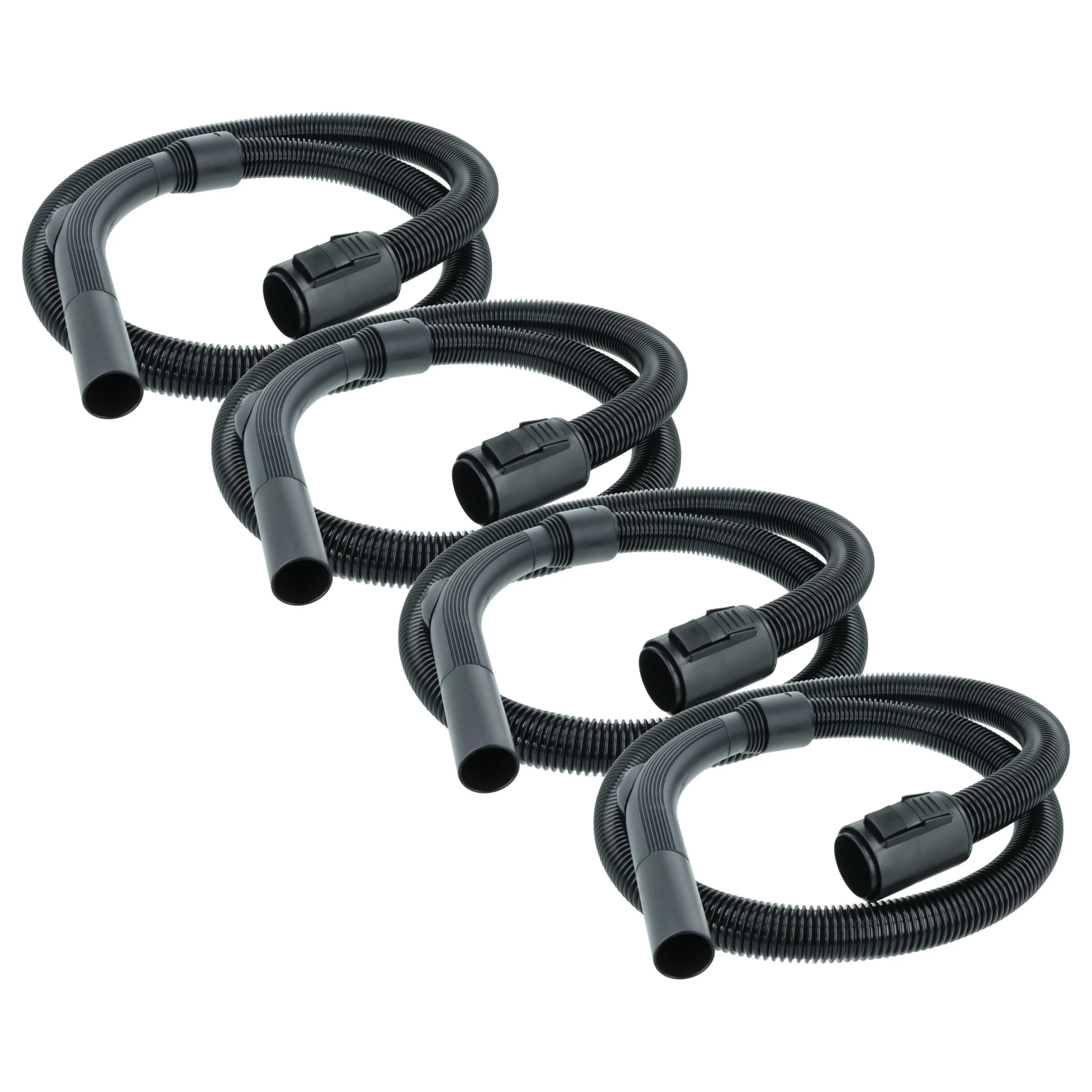 4x Tuyau flexible remplace Kärcher 4.440-930, 1.629-101.0, 6.959-174.0 pour aspirateur Kärcher, 2m, ⌀ 35 mm