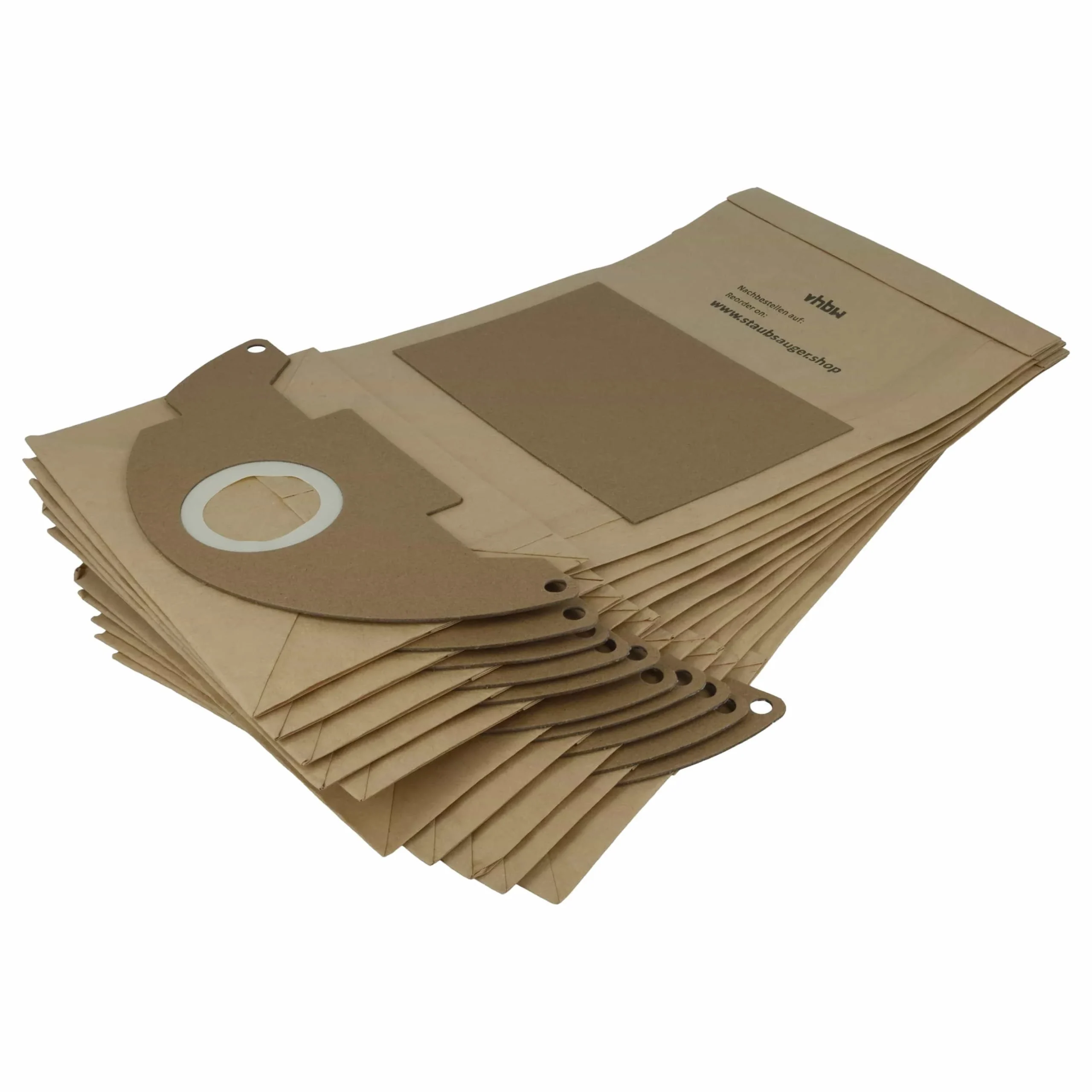 10x Sac remplace Kärcher 6.904-143 pour aspirateur Kärcher - papier
