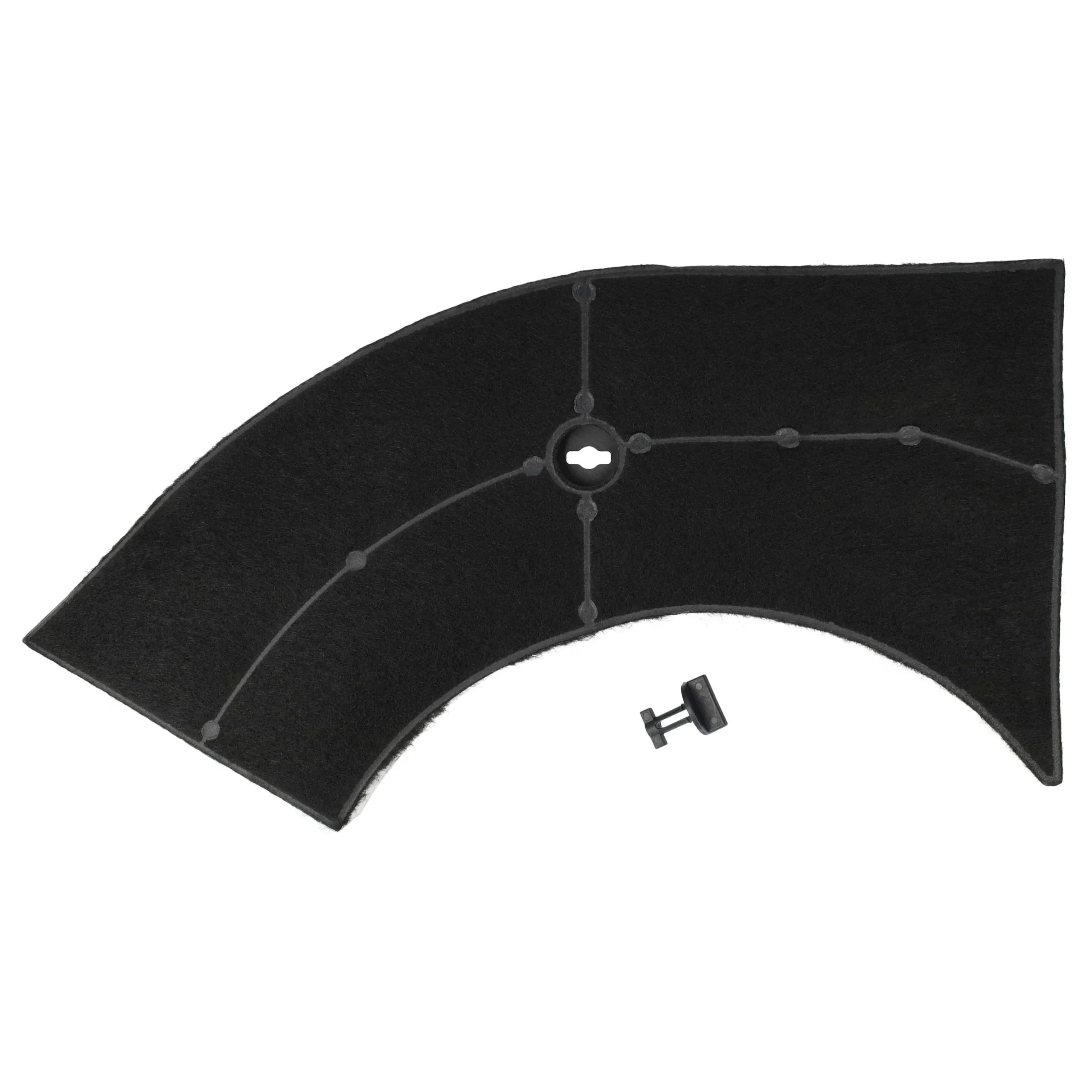 Filtre à charbon actif remplace AEG 902979380/0, 5027887000/6, 5029064900/8, 5027456700/2 pour hotte Bauknecht - Accessoires appareils ménagers