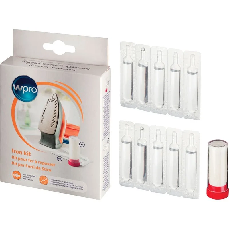 Détartrant centrale vapeur et fer Activ'stream - 10 dosettes + 1 stick nettoyant - 484000008407