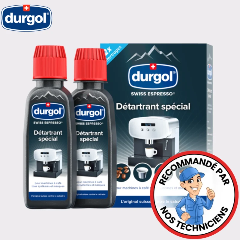 Détartrant machine à café Durgol Swiss Expresso 2 x125ml - Promos