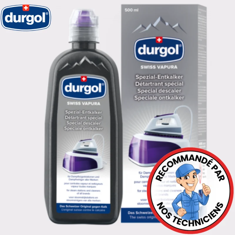 Détartrant pour centrales et nettoyeurs vapeur Durgol Swiss Vapura - Promos