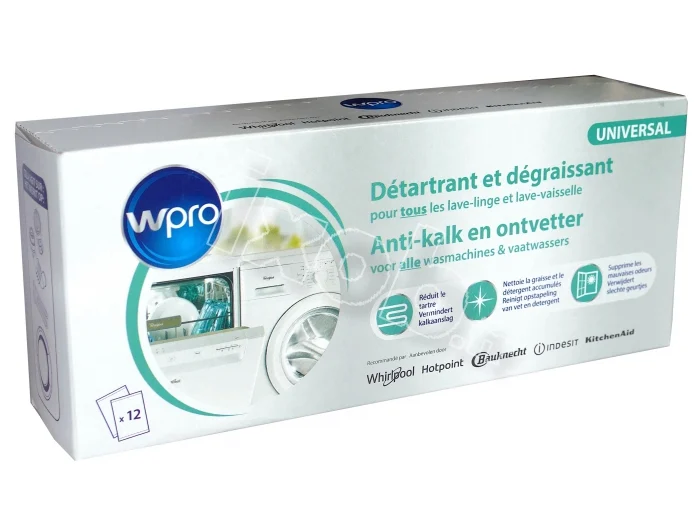 x12 détartrant + nettoyant pour Lave-Linge