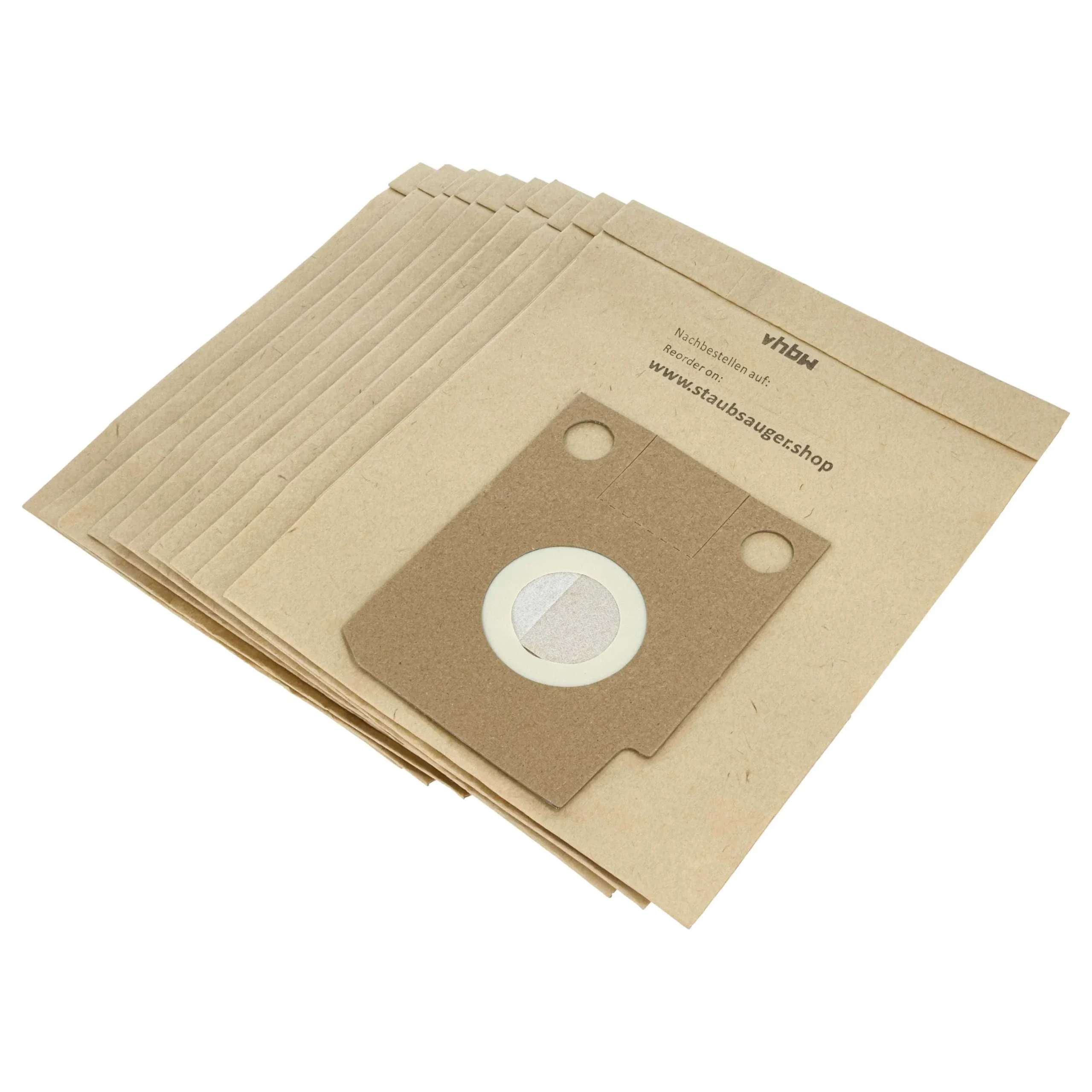 10x Sac remplace Hoover Gr. H7 pour aspirateur Satrap - papier