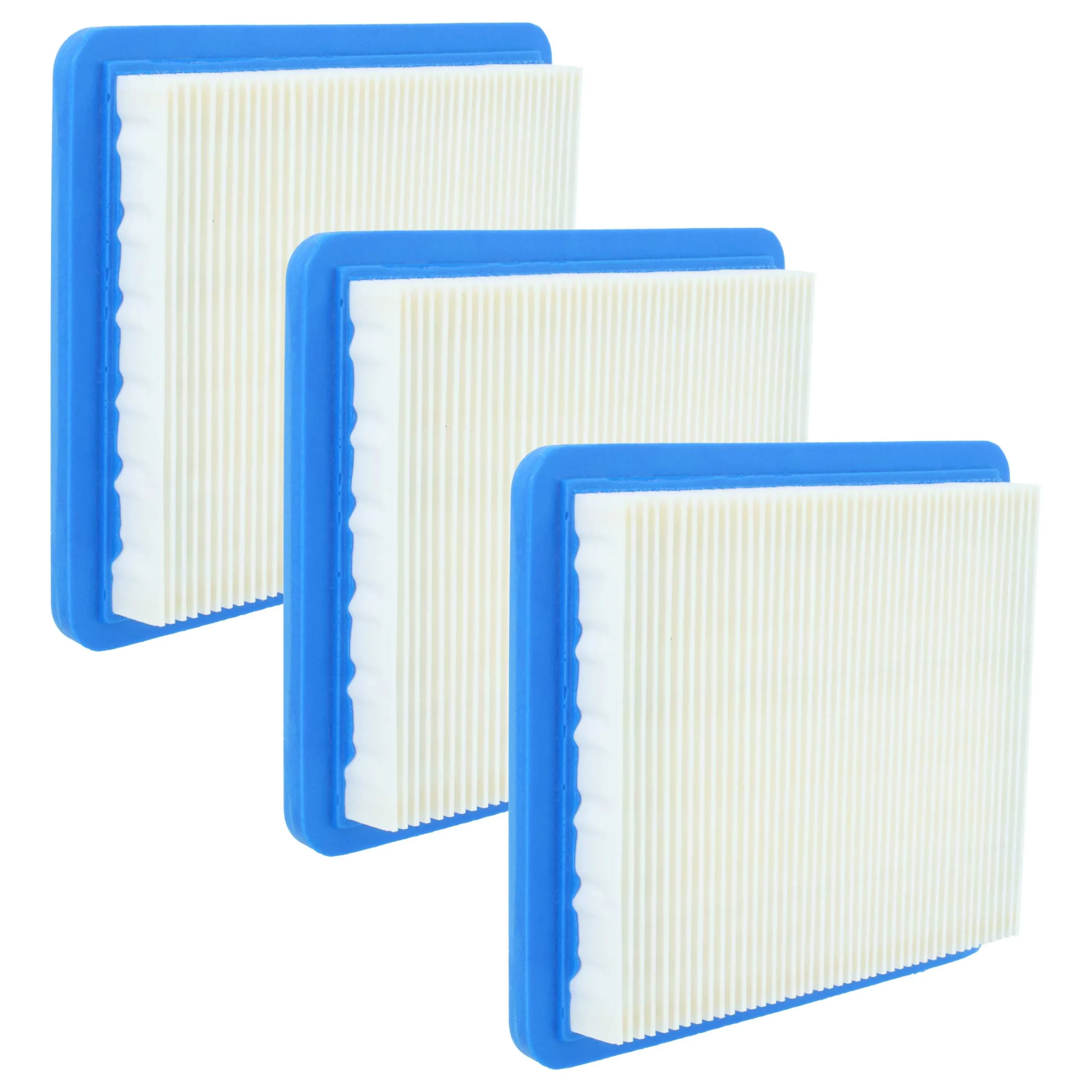 3x Filtre à air remplace Briggs & Stratton 399959, 491588, 494245, 491588s pour tondeuse Briggs & Stratton - Accessoires pour outils