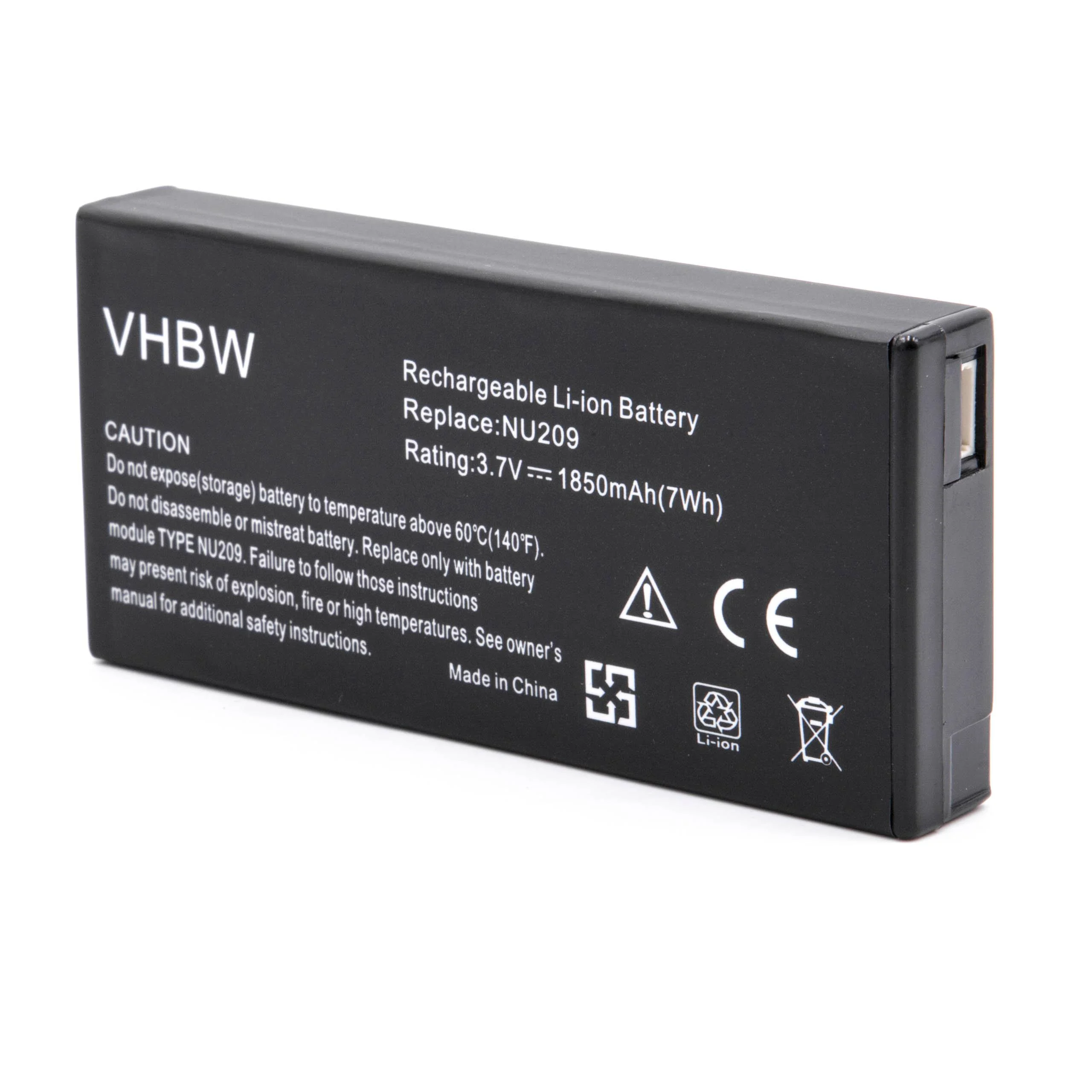 Batterie remplace Dell 0NU209, 0XJ547, DX481, FR463, FR465 pour ordinateur portable Dell- 1850mAh 3,7V Li-ion