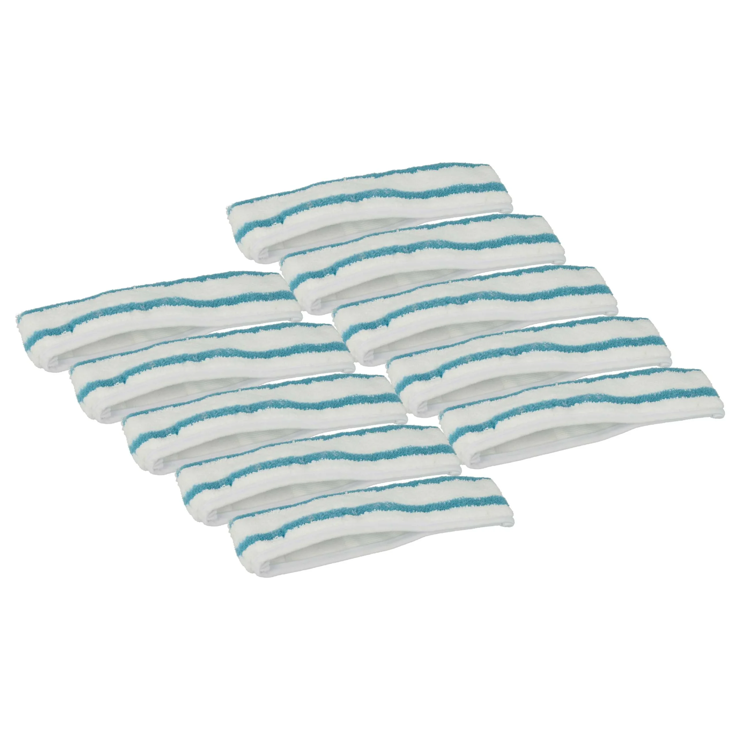 10x Lingette remplace Leifheit 51164, 51164-5 pour nettoyeur de vitres Leifheit