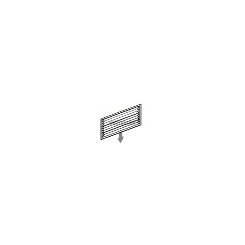 DIFFUSEUR PLAFONNIER DIRECTIONNEL RECTANGULAIRE - 1 VOIE DE SOUFFLAGE