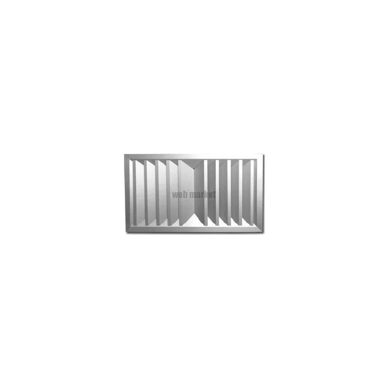 DIFFUSEUR PLAFONNIER DIRECTIONNEL RECTANGULAIRE - 2 VOIES DE SOUFFLAGE HORIZONTALEMENT OPPOSÉES