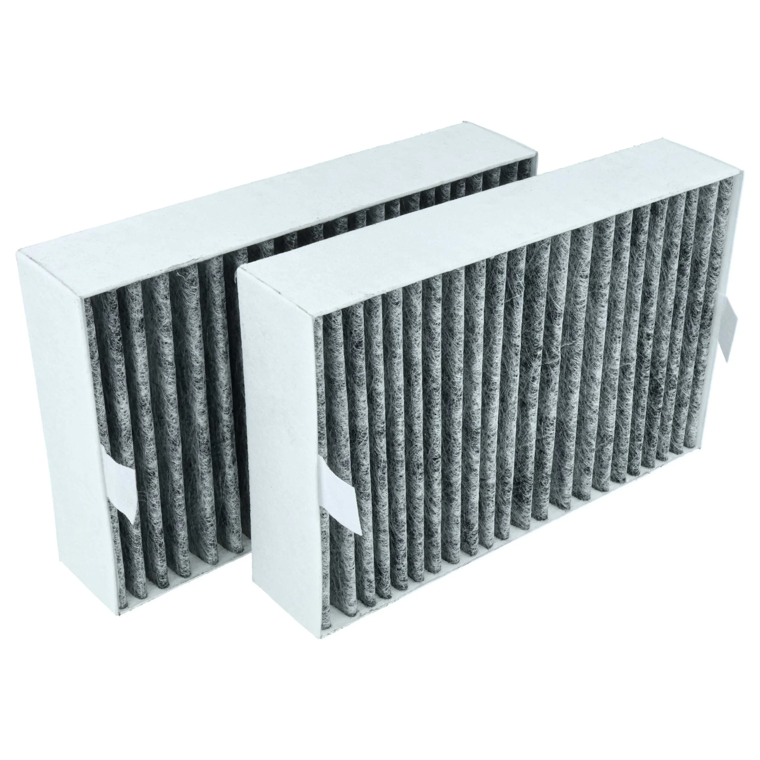 2x Filtres à charbon actif remplace Miele 28996433EU1, 11793450, DKF 31-P pour hotte Miele