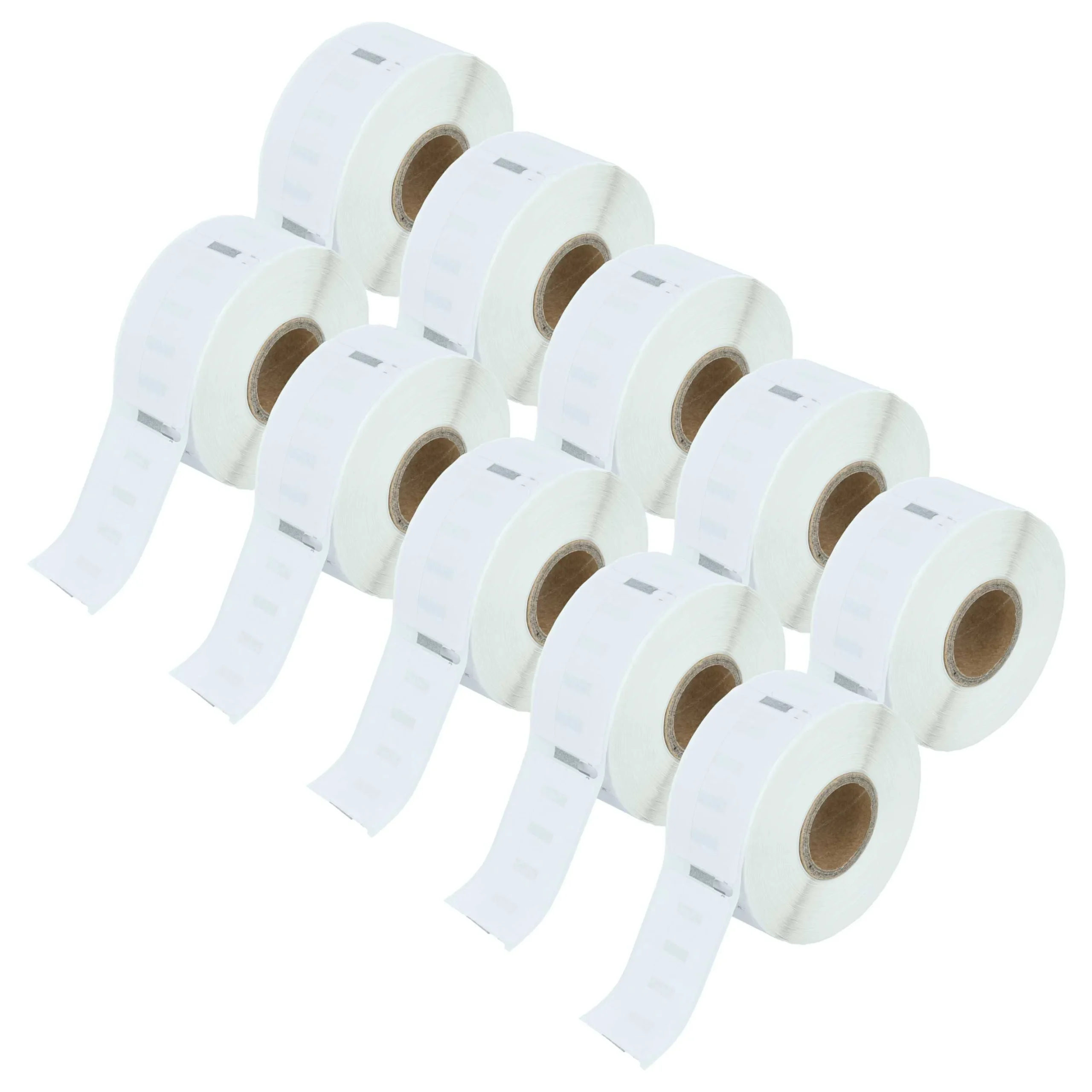 10x Étiquette remplacent Dymo 11355 pour imprimante étiqueteuse - 19mm x 51mm
