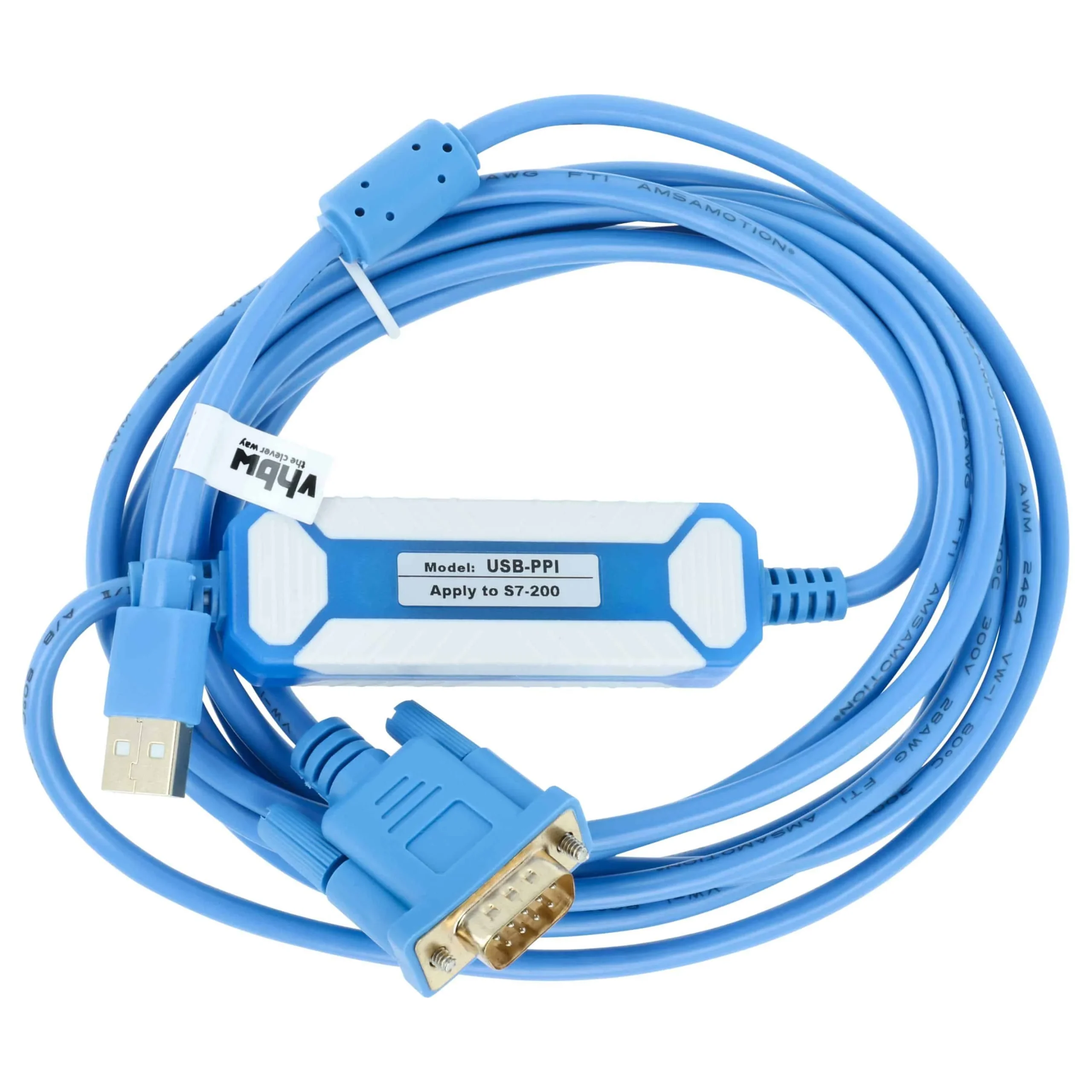 Câble de programmation PLC remplace Siemens 6ES7 901-3DB30-0XA0 pour Simatic