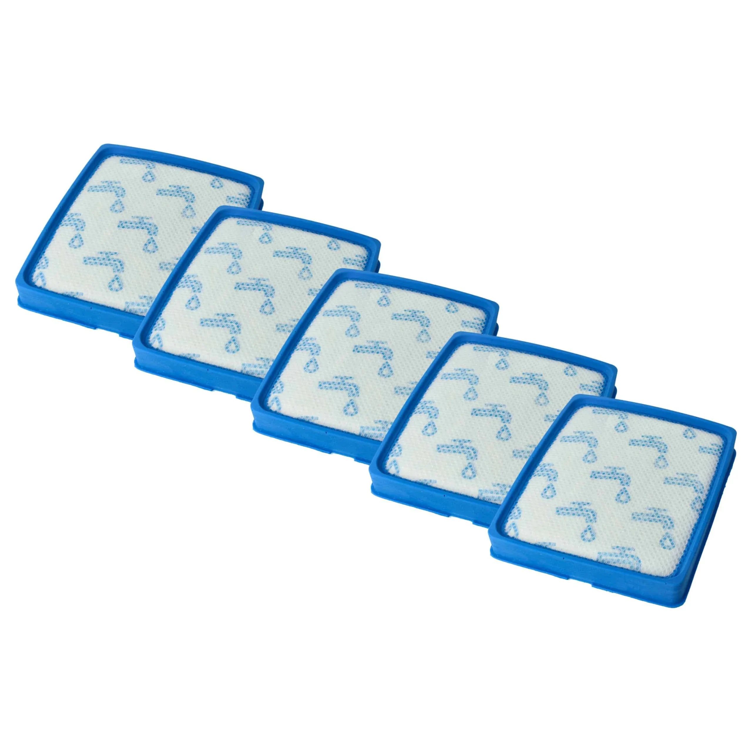 5x Filtre remplace Philips CP0617 pour aspirateur - filtre d'admission