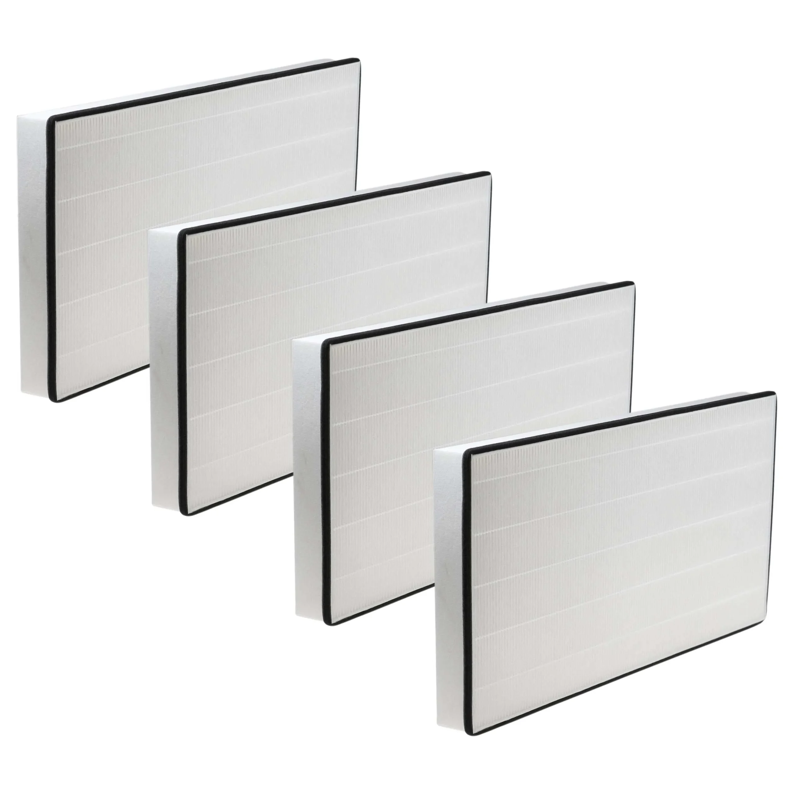 4x Filtre à pollen remplace Vallox 978142 pour ventilation Vallox - Classe de filtre F7, 45,3 x 22,5 x 5,2 cm